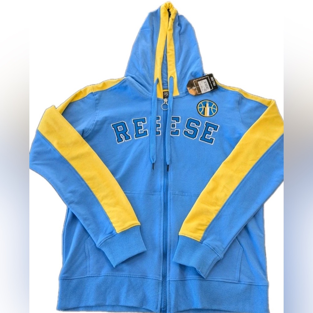 WNBA Chicago Sky Angel REESE 5 Fisll Women's Sz S Full Zip Hoodie NWT
